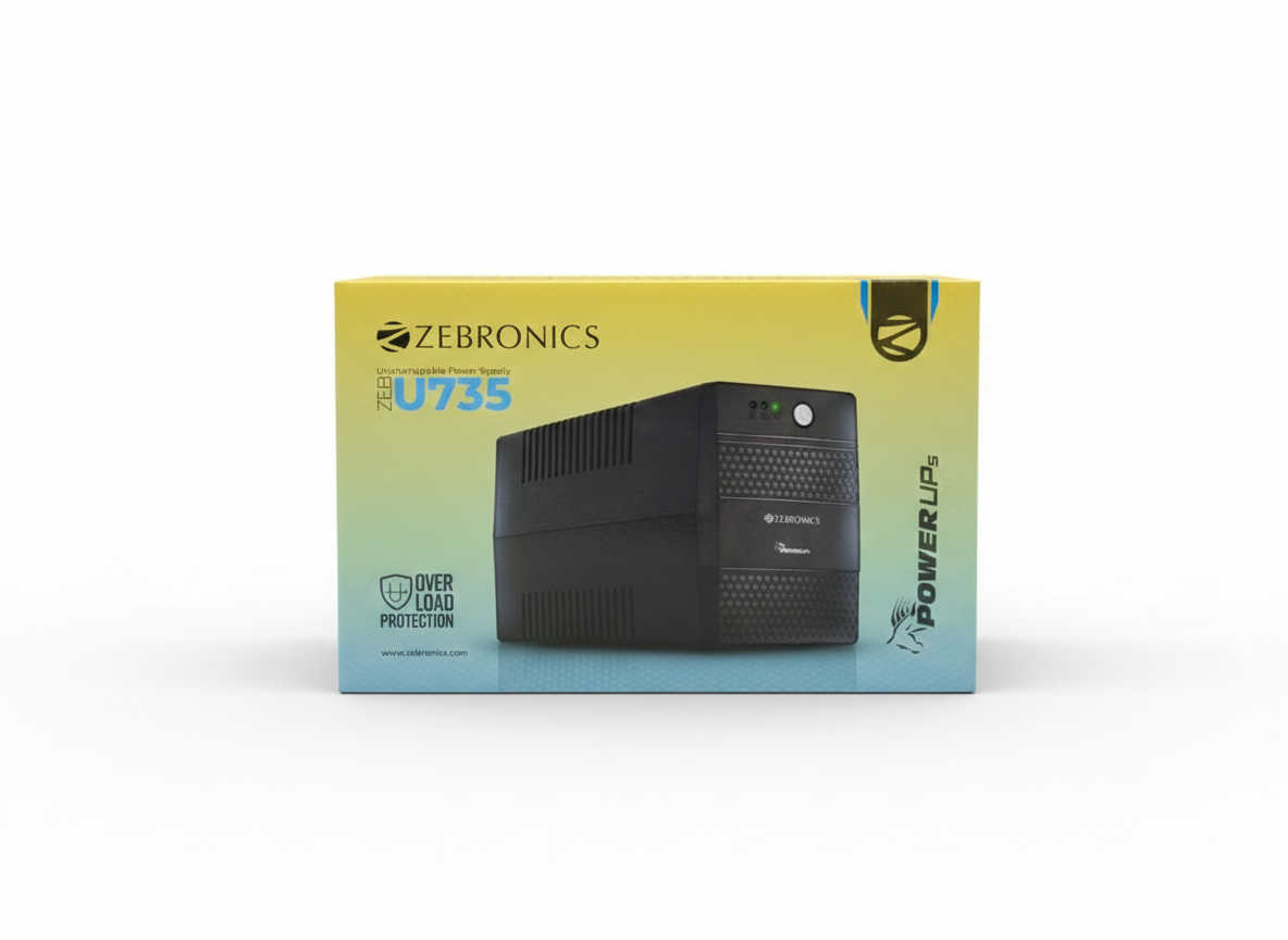 Zebronics ZEB-U735 Uninterruptible Power Supply (UPS)